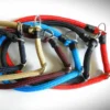 Collier à enfiler en corde, en 6 couleurs