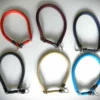 Collier à enfiler en corde, en 6 couleurs