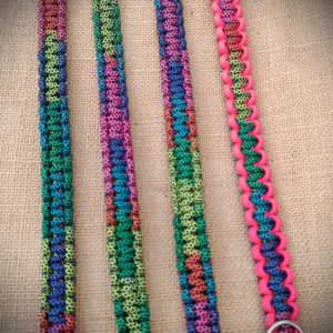 Colliers en paracorde grande taille multi colors